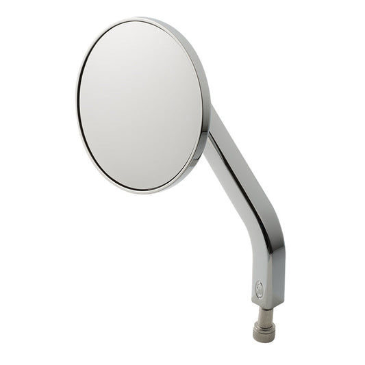 Joker Machine Left 3-1/4” Round Mirror No. 7  | Chrome