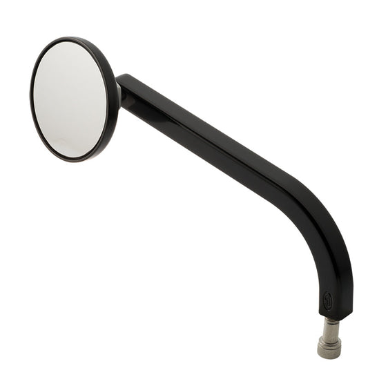 Joker Machine Left 2-1/4 Inch Round Mirror No. 2 Standard  | Black