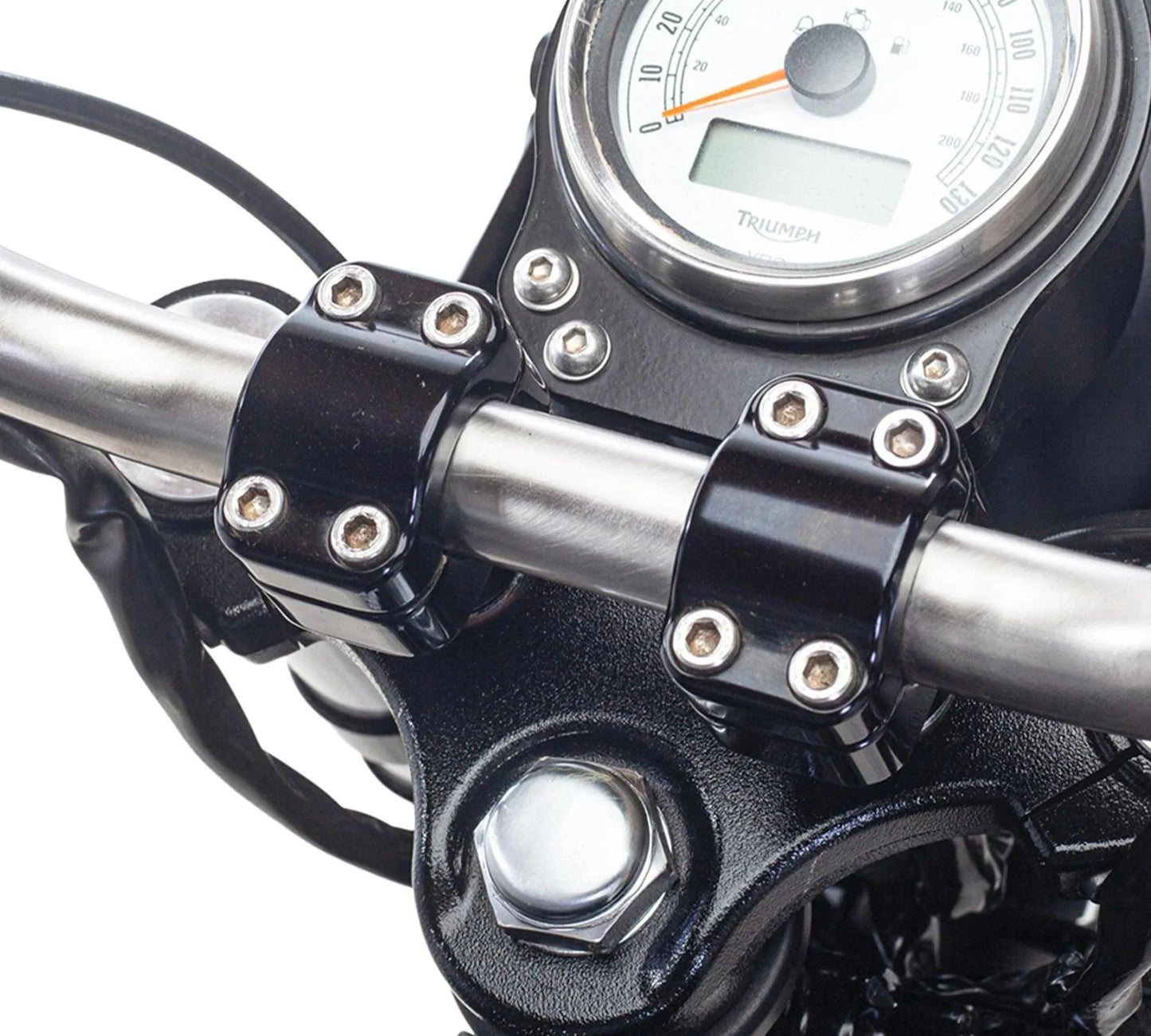 1 1/8 Inch Four Bolt Motorcycle Handlebar Clamps
