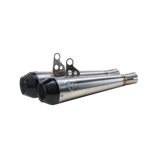 3.5 Predator Carbon Slip-On Exhaust for Thruxton 900 | Polished