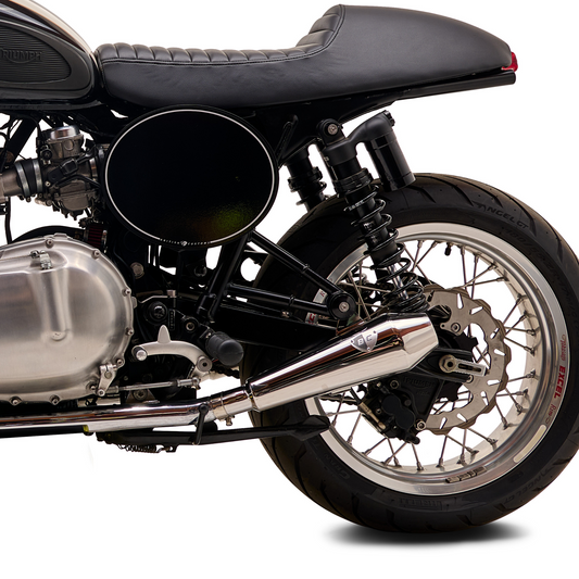 Shorty Predator Pro 2.0 for Triumph Thruxton 900 | Polished