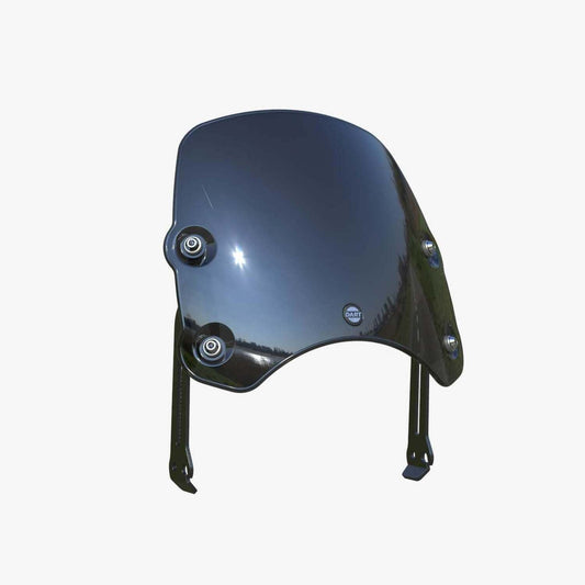 Black Dart Piranha S3 Flyscreen for Royal Enfield Interceptor 650