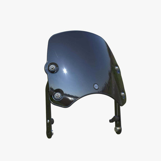 Black Dart Piranha S3 Flyscreen for Royal Enfield Super Meteor 650