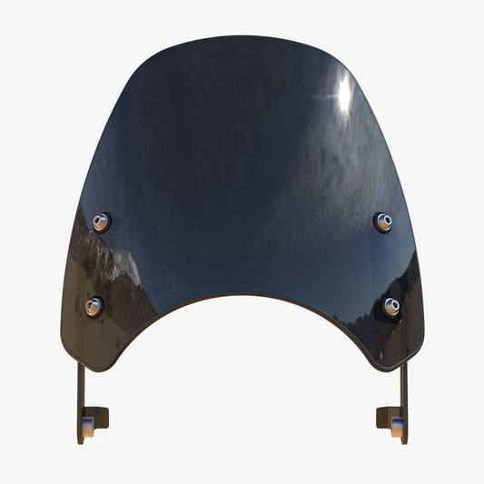 Dart Classic S3 Flyscreen for Triumph Thruxton 1200 | Black