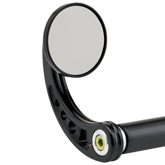 Joker Machine 2 1/4’’ Round Bar End Mirror Stem C | Black