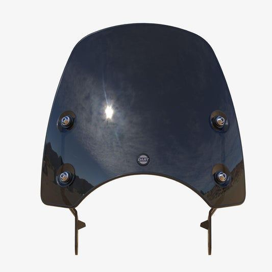 Dart Classic S3 Flyscreen for Triumph Scrambler 865 | Black
