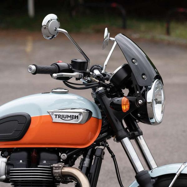 Dart Classic S3 Flyscreen for Triumph Bonneville T100 / T120 | Dark Tint