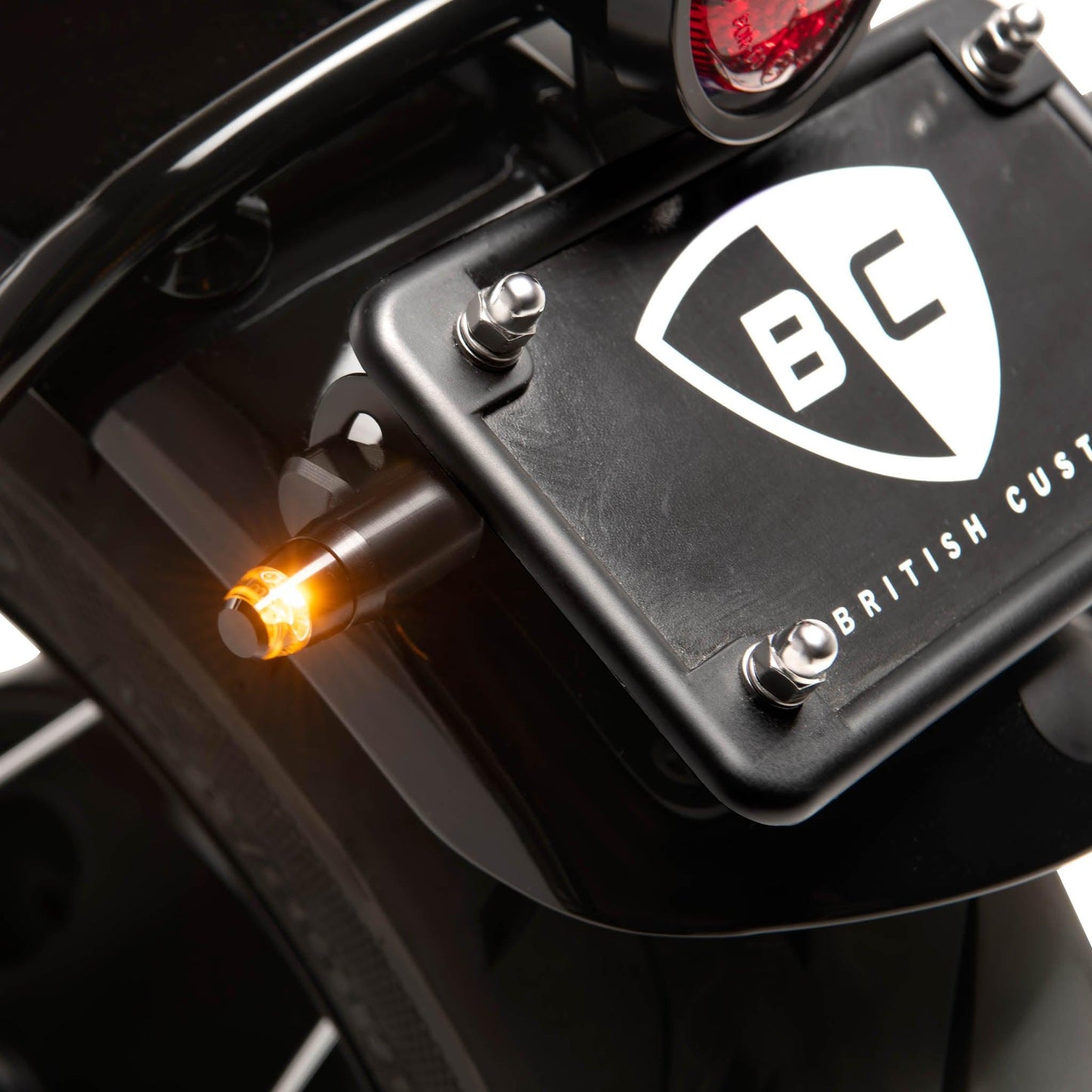 Mo.Blaze Pin + Pan Tail Light Lighting Package for Triumph Bobber & Bobber Black