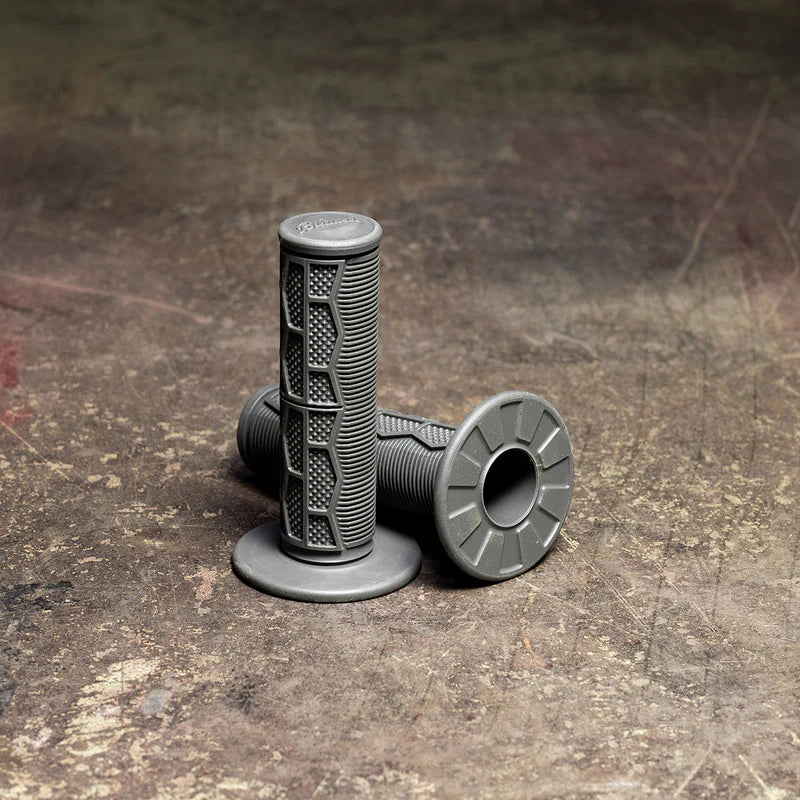 1" Moto Grip | Kraton Rubber | Black Medium or Grey Soft