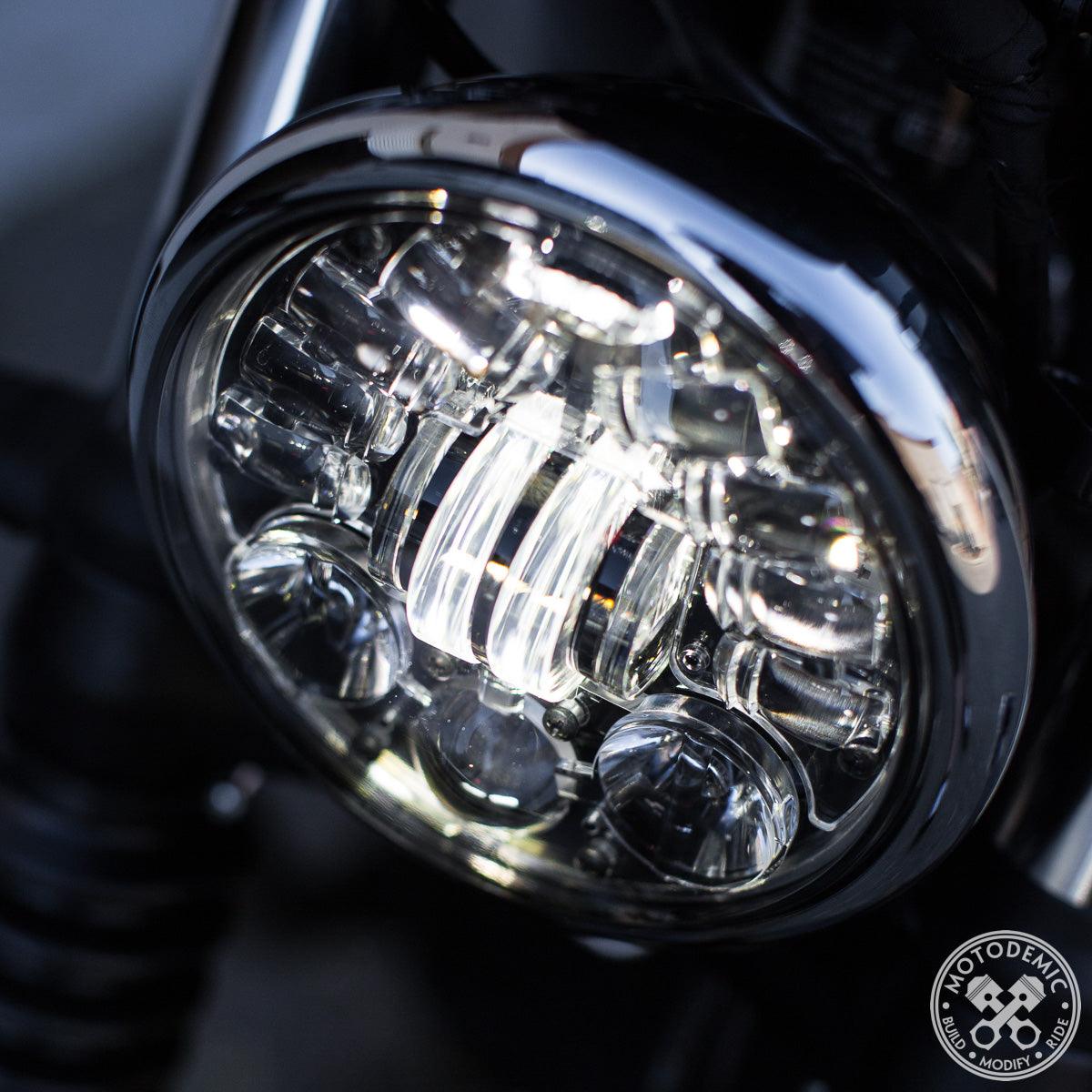 Motodemic Adaptive LED Headlight for Triumph Bobber (2017-2020)