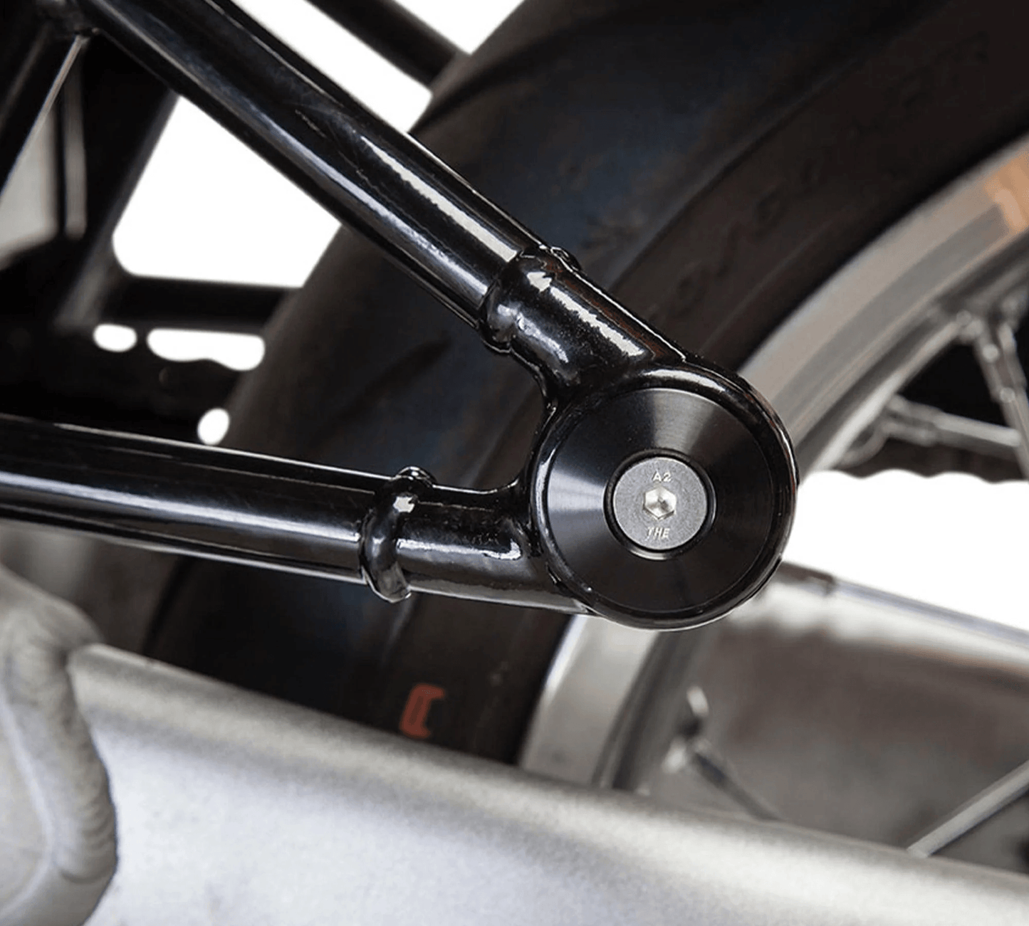 Passenger Peg Block Off for Triumph Motorcycles | Black (pr)