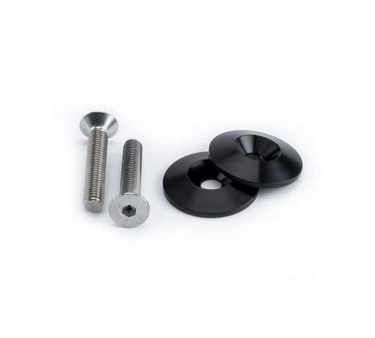Passenger Peg Block Off for Triumph Motorcycles | Black (pr)