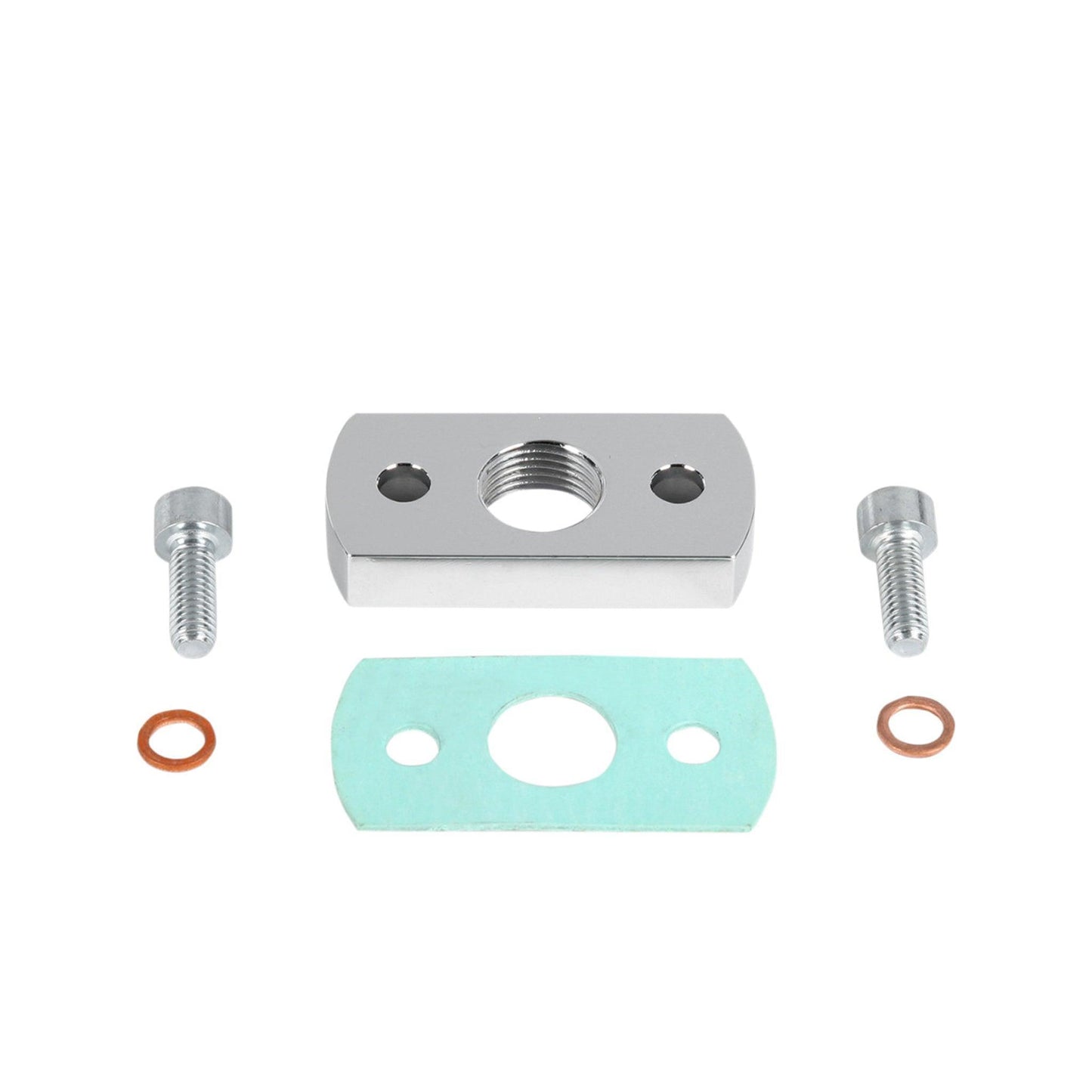 Pingel Power-Flo 6000 series Fuel Valve Adapter Plate for Triumph Motorcycles