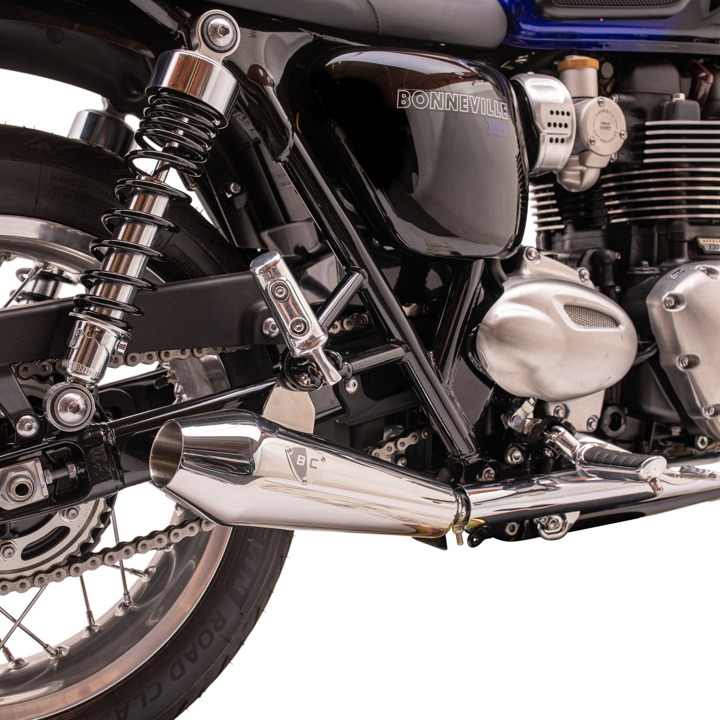 Shorty Predator Pro 2.0 for Triumph Bonneville T100 & T120