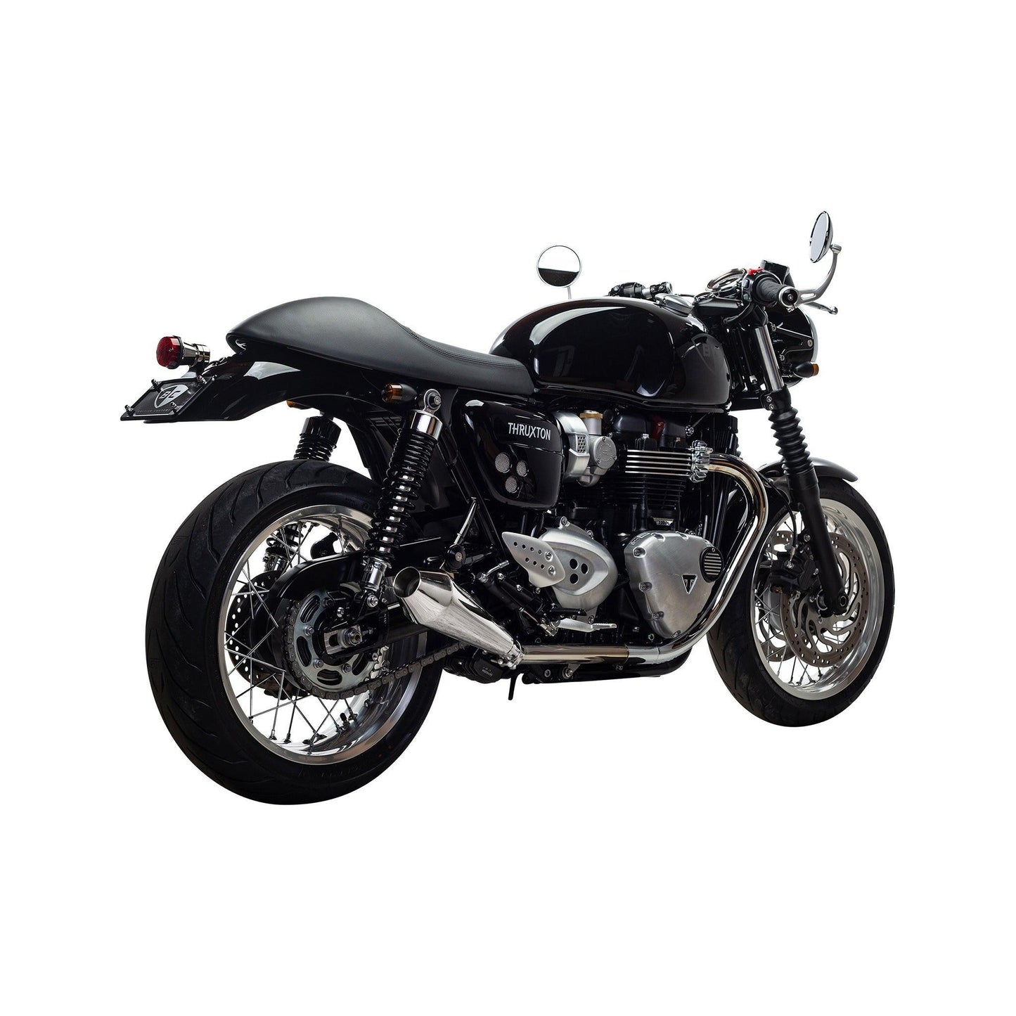 Shorty Predator Pro Slip On Exhaust for Triumph Thruxton 1200 (2016-2019)