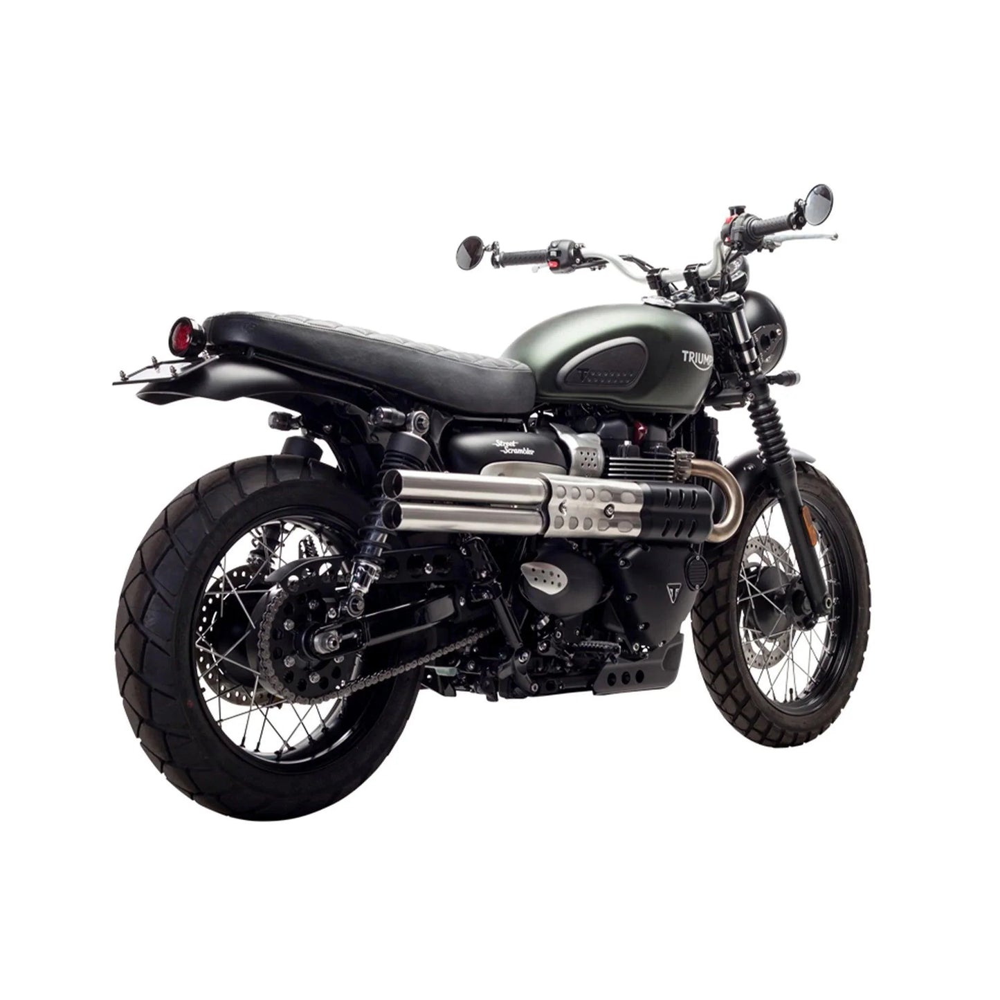 Shotgun Slip On Exhaust for Triumph Street Scrambler & Scrambler 900
