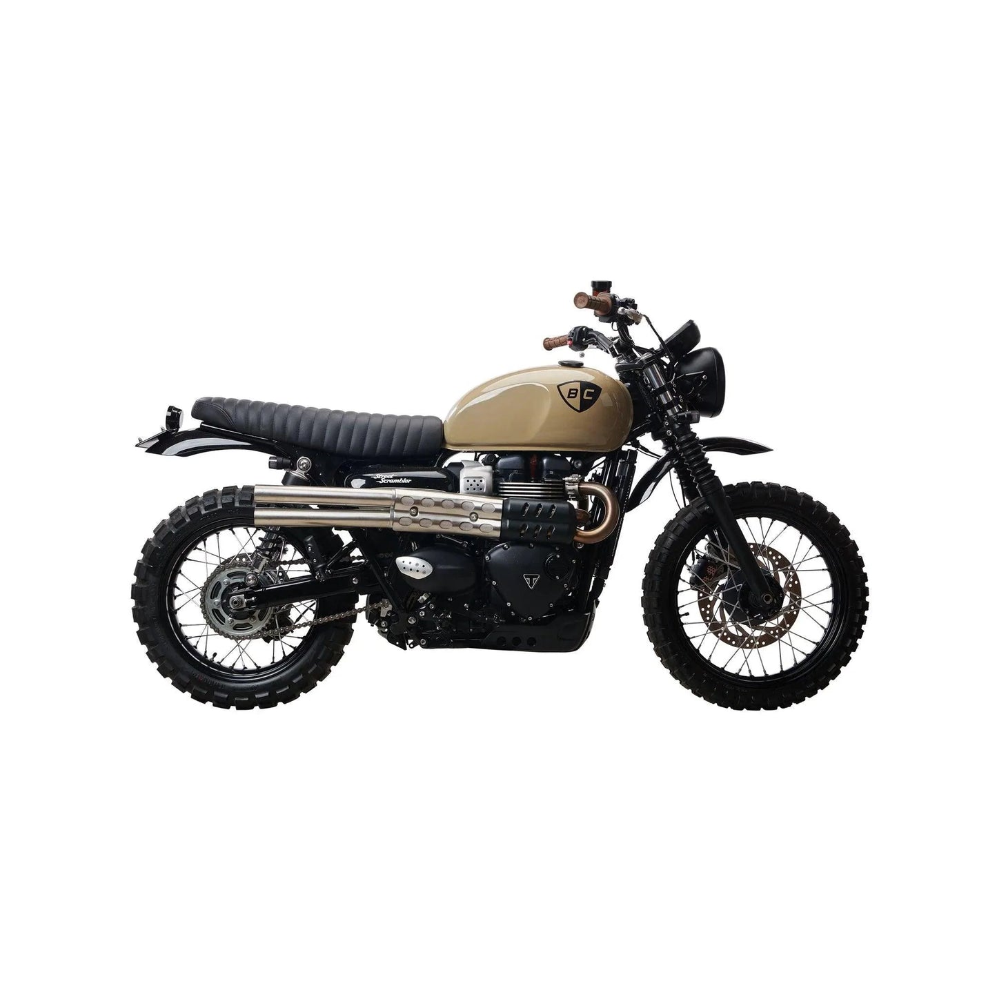 Shotgun Slip On Exhaust for Triumph Street Scrambler & Scrambler 900
