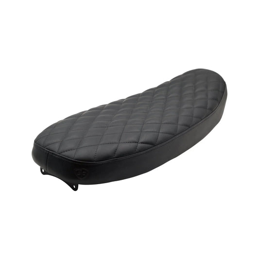 Slammer Diamond Stitch Gel Seat for Triumph Motorcycles (2001-2017) Black