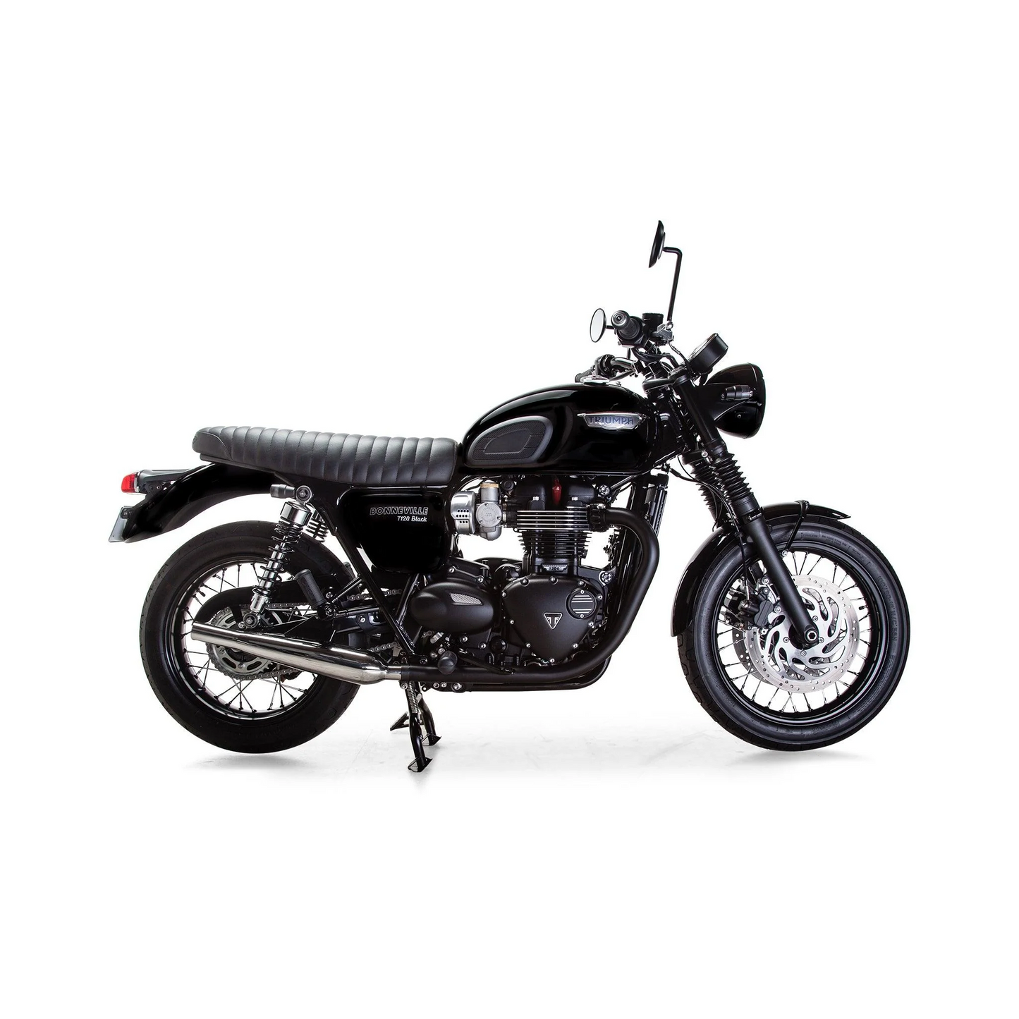 Bonneville T100/120 Sleeper Pro Slip-On Exhaust Up to 2017 | Black