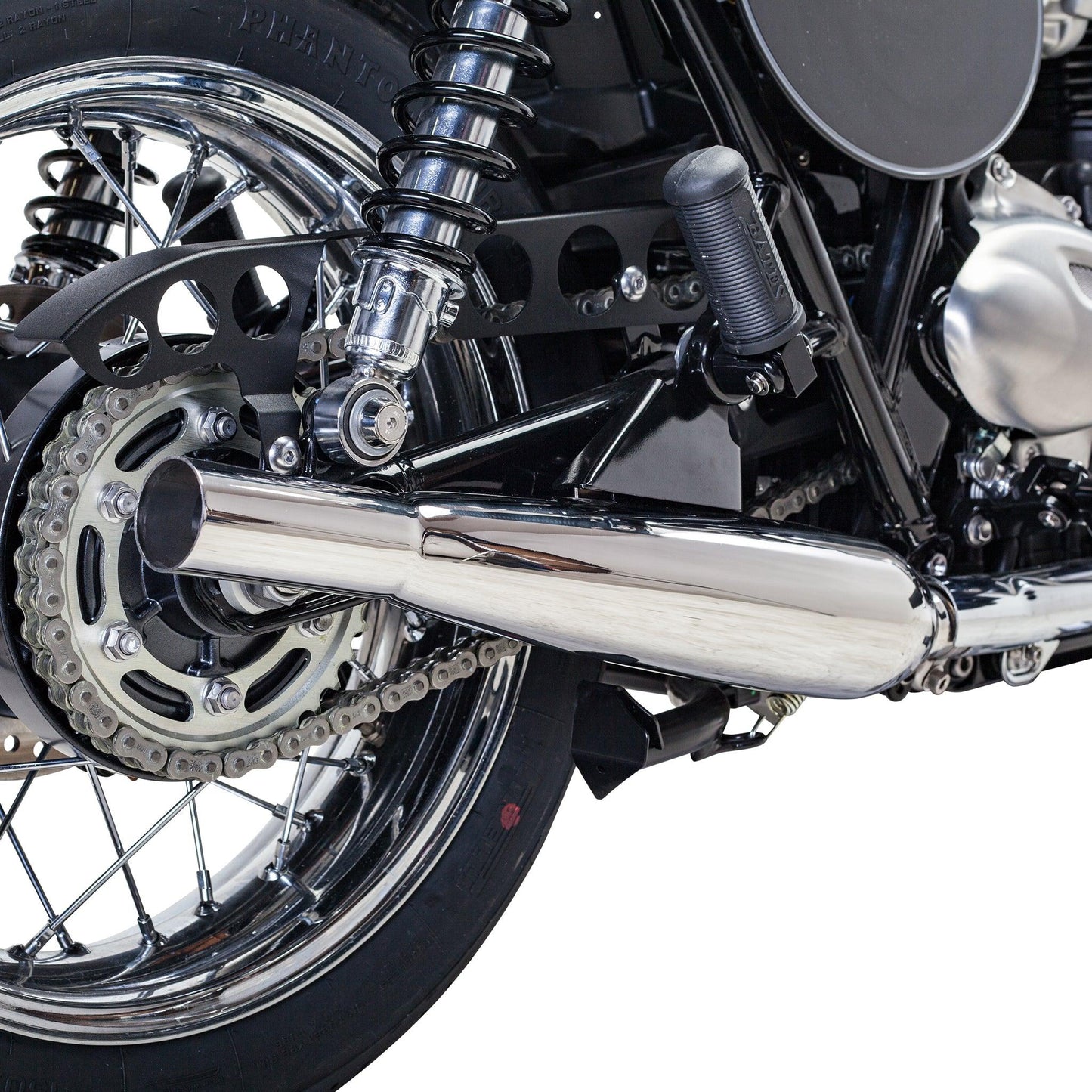 Bonneville T100/120 Sleeper Pro Slip-On Exhaust Up to 2017 | Black