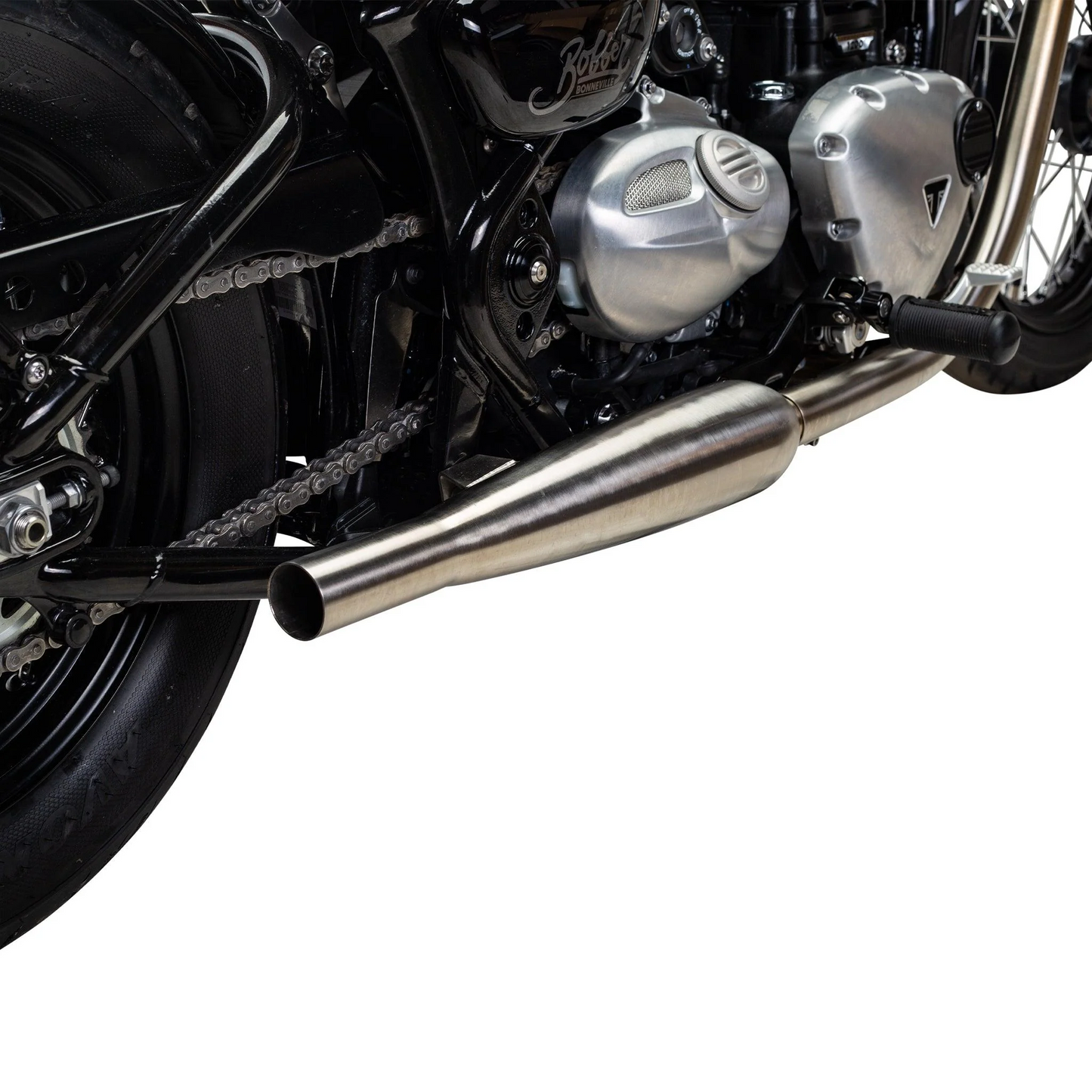 Bonneville T100/120 Sleeper Pro Slip-On Exhaust Up to 2017 | Black