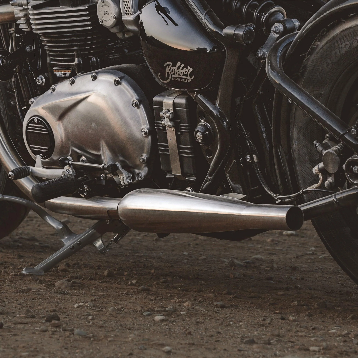 Bonneville T100/120 Sleeper Pro Slip-On Exhaust Up to 2017 | Black