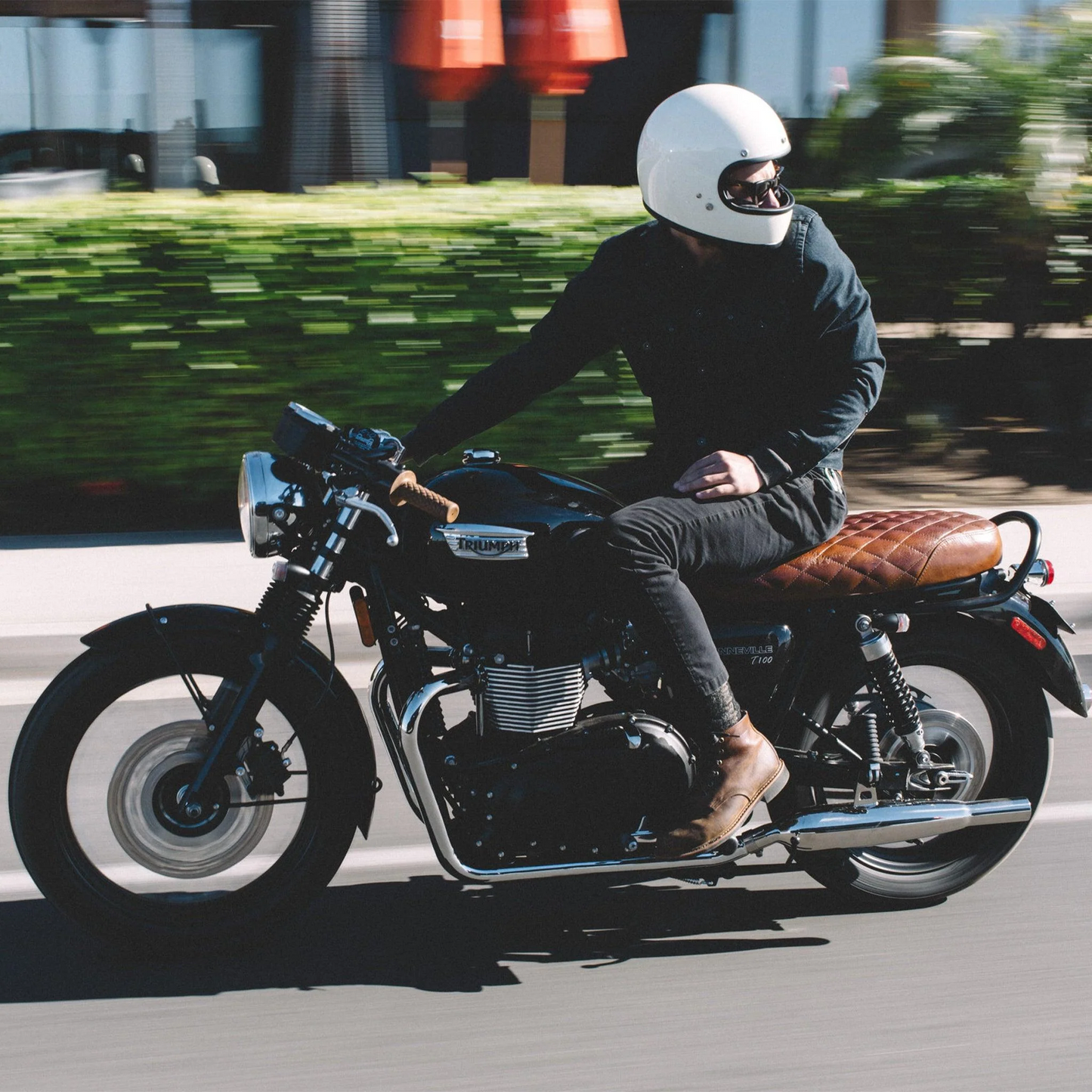 Bonneville T100/120 Sleeper Pro Slip-On Exhaust Up to 2017 | Black