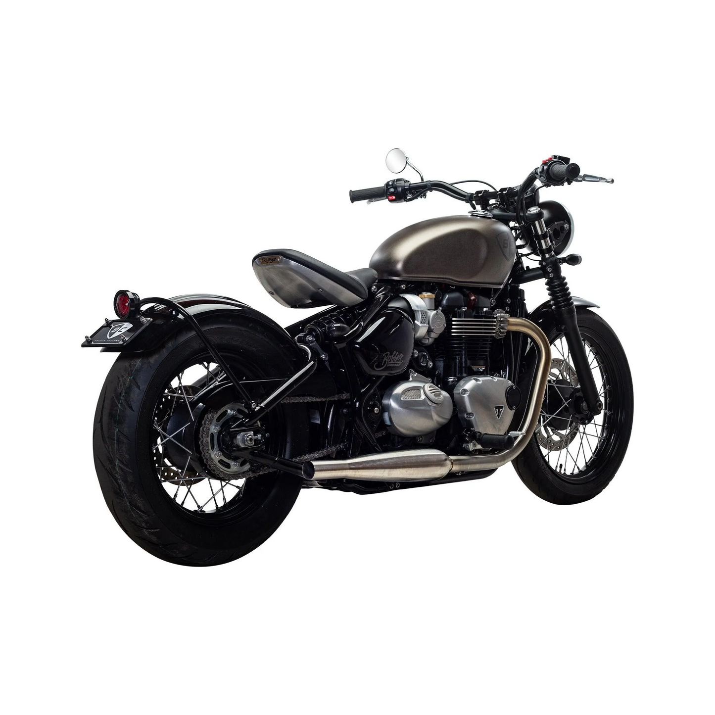 Bonneville T100/120 Sleeper Pro Slip-On Exhaust Up to 2017 | Black