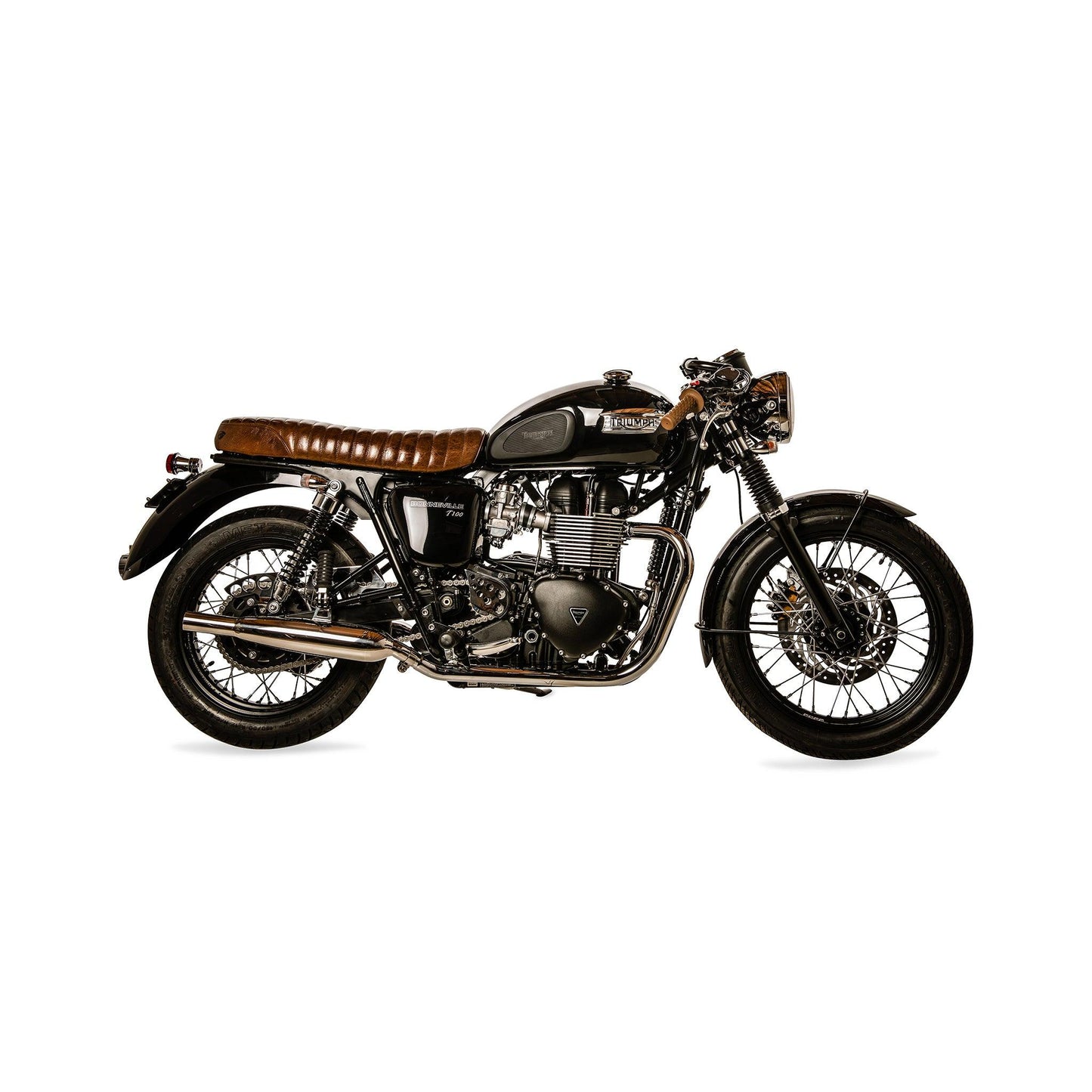 Bonneville T100/120 Sleeper Pro Slip-On Exhaust Up to 2017 | Black