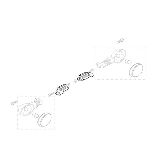 Triumph Replacement Part - Turn Signal Brackets T2703506/T2703507