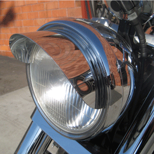 Universal 7 Inch Headlight Visor for Triumph Motorcycles (2001-2016)