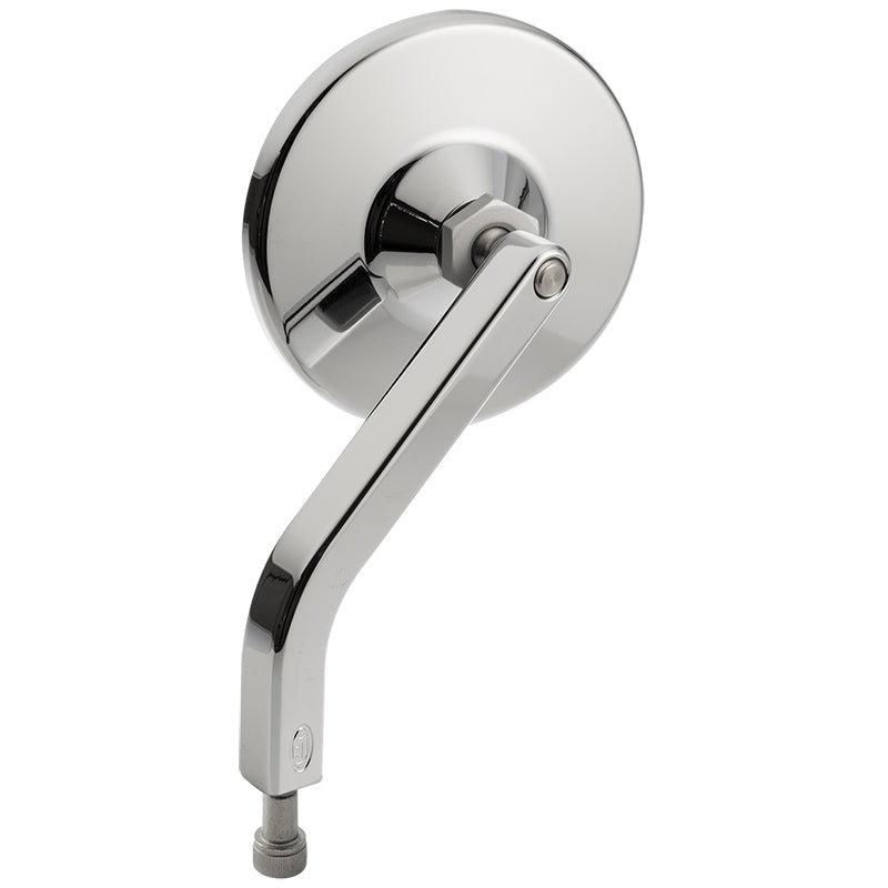 Joker Machine Left 3-1/4” Round Mirror No. 7  | Chrome