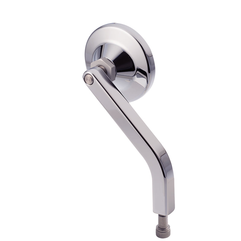 Joker Machine Right 2-1/4" Round Mirror No. 2 | Chrome