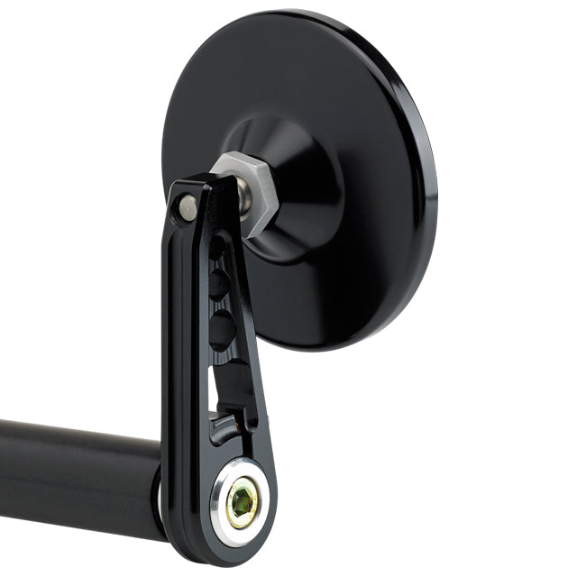 Joker Machine 3-1/4” Bar End Mirror Stem D | Black