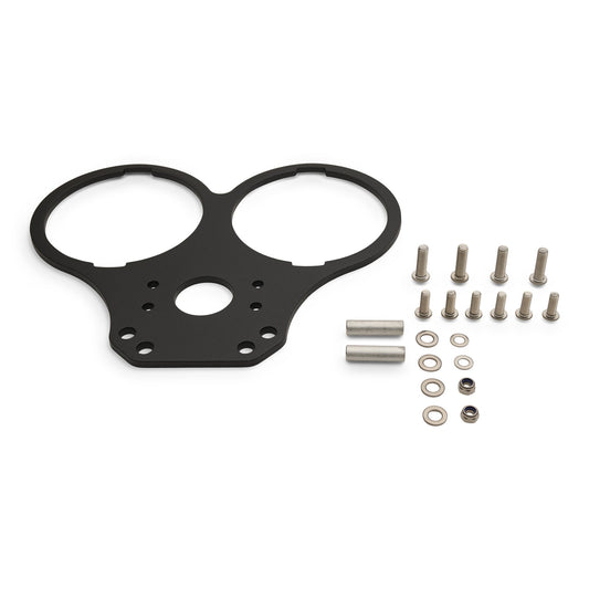 Flat Gauge Bracket with Ignition for AC Triumph Motorcycles (Pre-2017) | Dual  Gauges - Fitted with