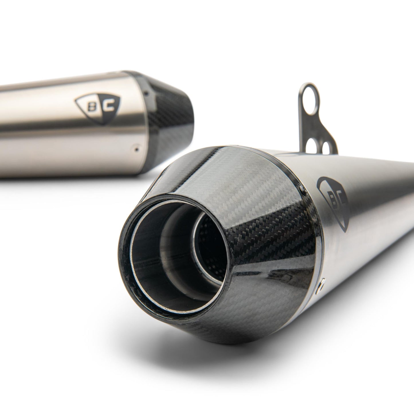 Predator Carbon Slip On Exhaust for Triumph Thruxton R & RS / Speed Twin 1200