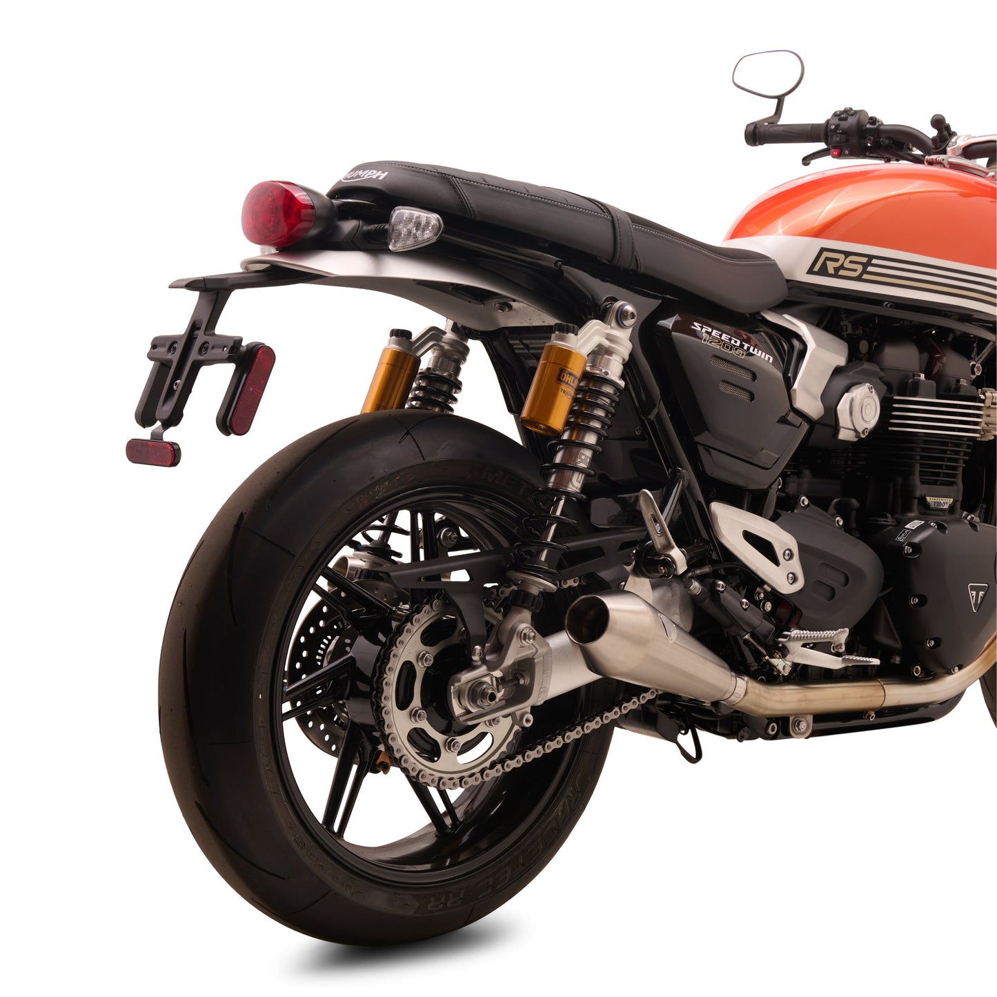 Shorty Predator Pro 2.0 for Triumph Speed Twin 1200 RS | Brushed