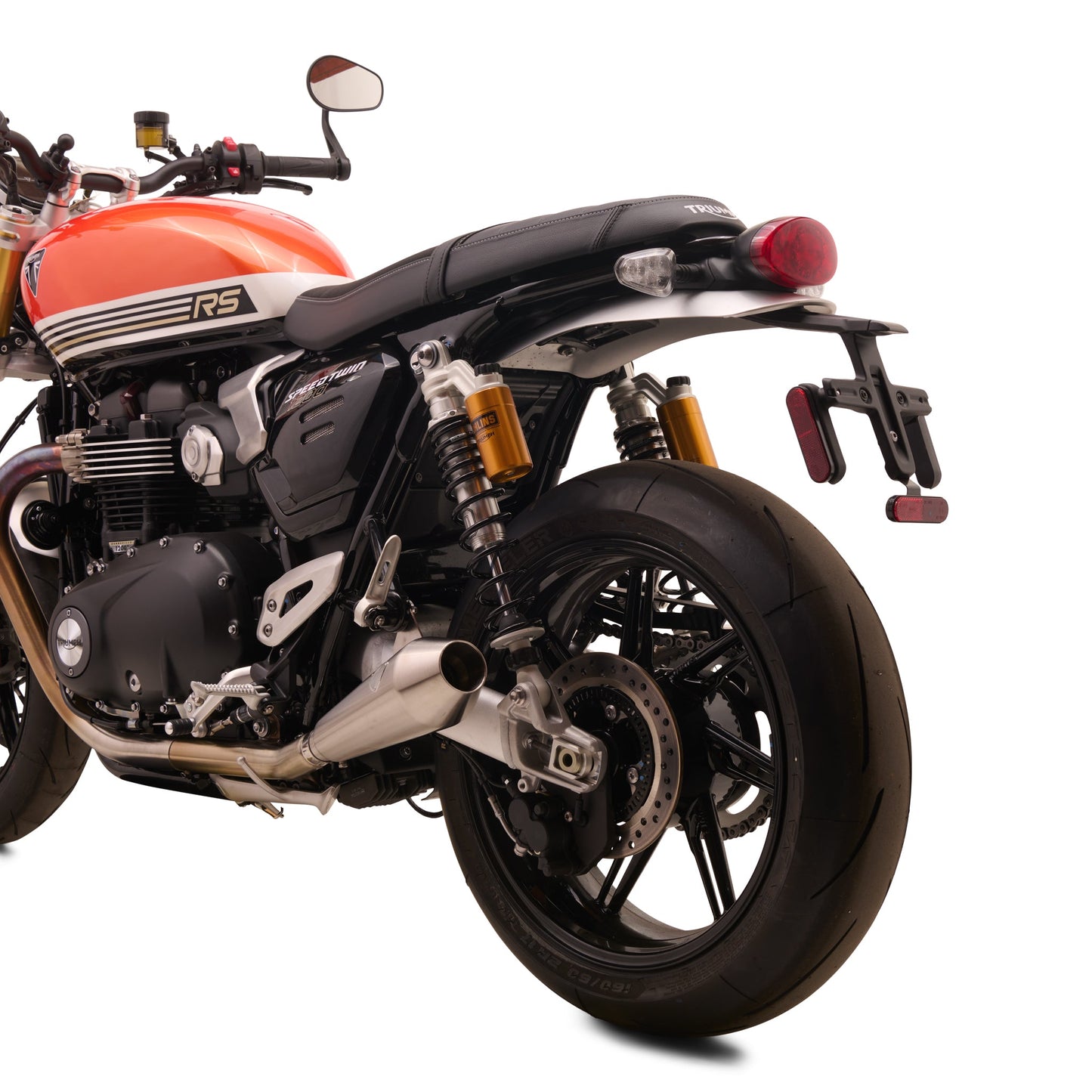 Shorty Predator Pro 2.0 for Triumph Speed Twin 1200 RS | Brushed