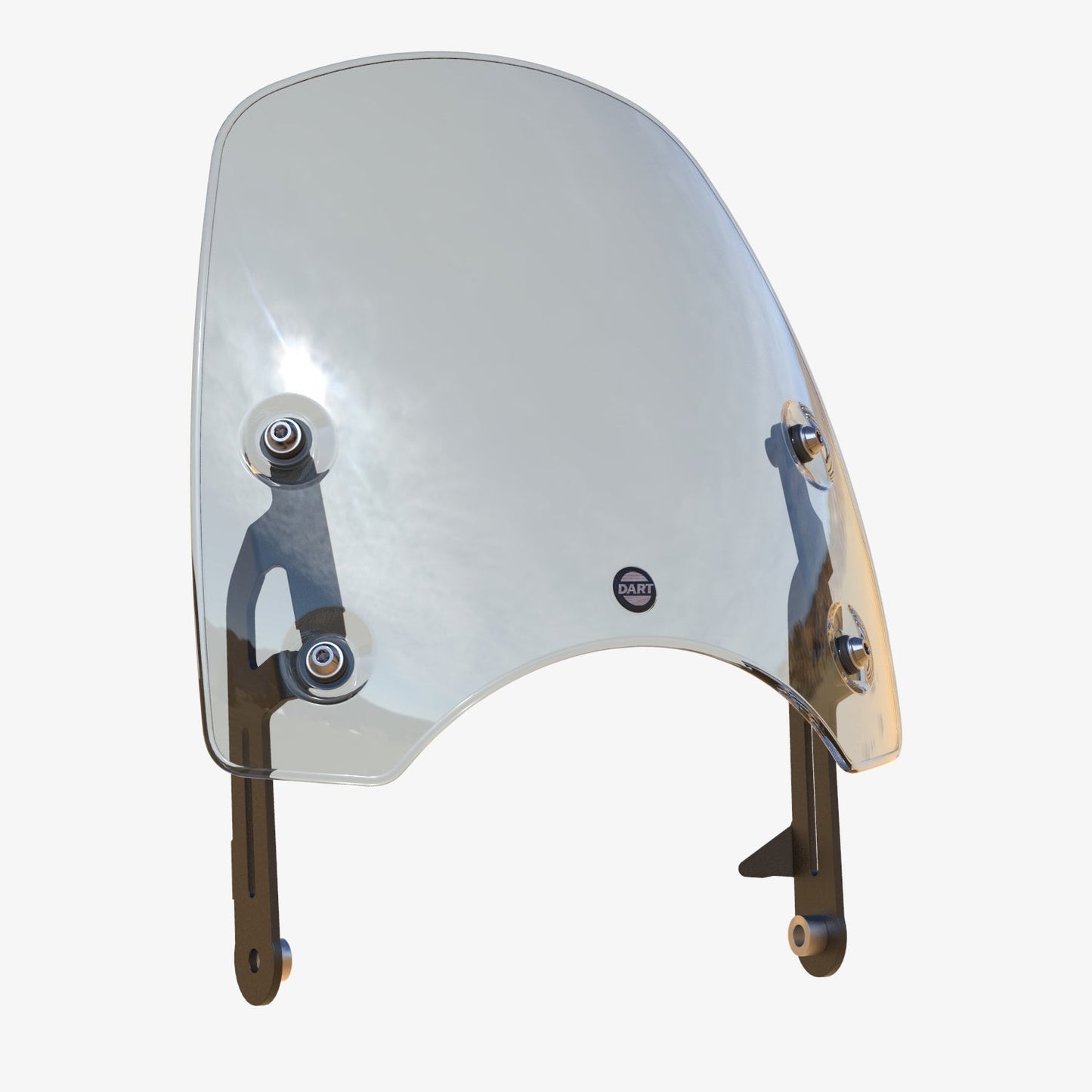 Dart Classic S3 Flyscreen for Royal Enfield Super Meteor 650 | Light Tint