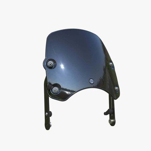 Black Dart Piranha S3 Flyscreen for Royal Enfield Meteor 350