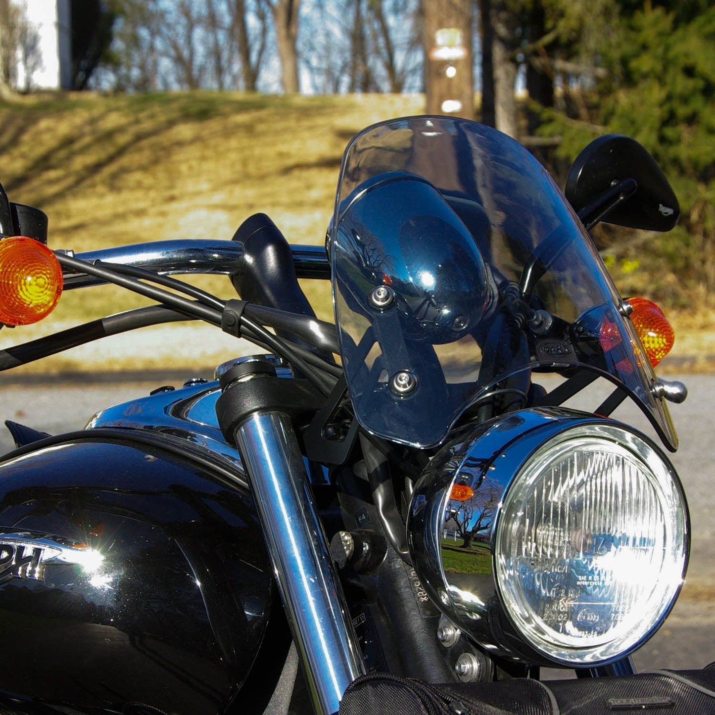 Dart Classic S3 Flyscreen for Triumph Speedmaster (2012-2017)| Dark Tint
