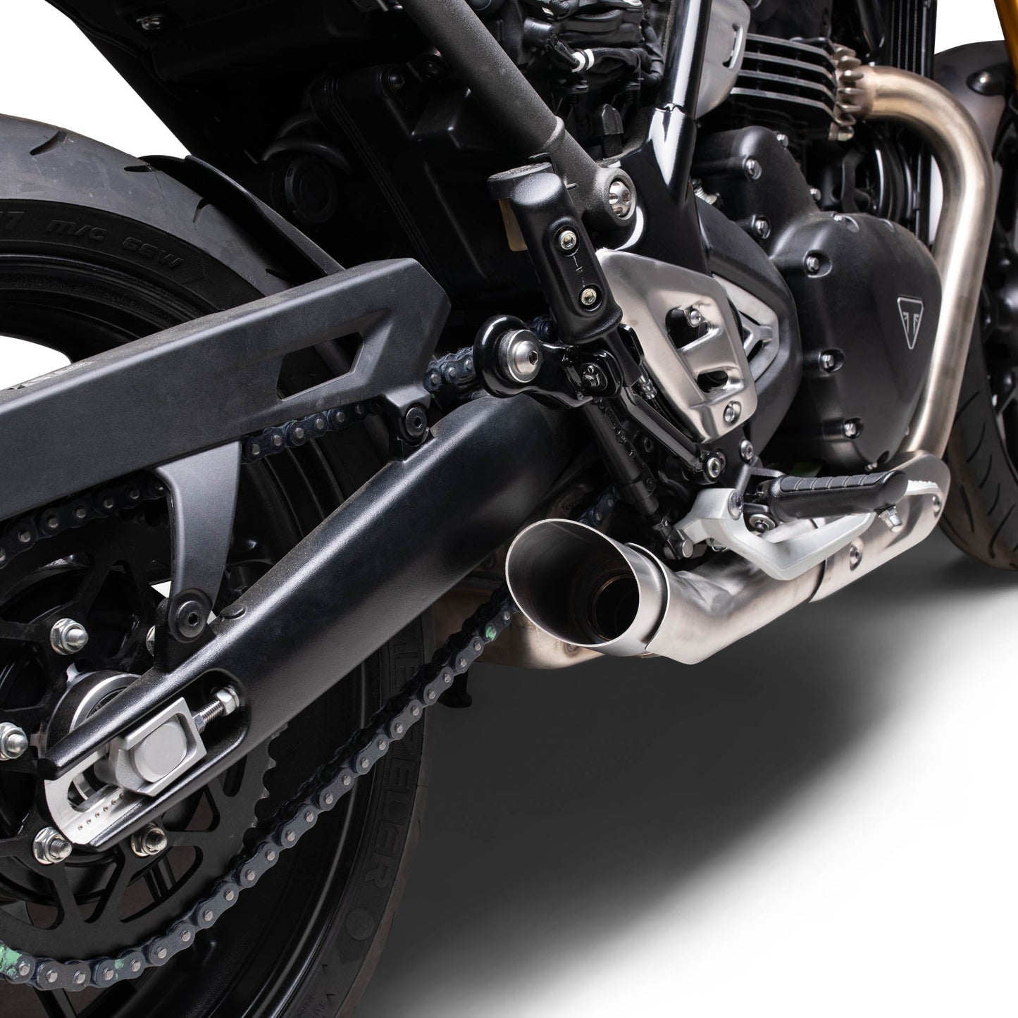 Slash Cut Exhaust Tip for Triumph Scrambler400x/Speed 400