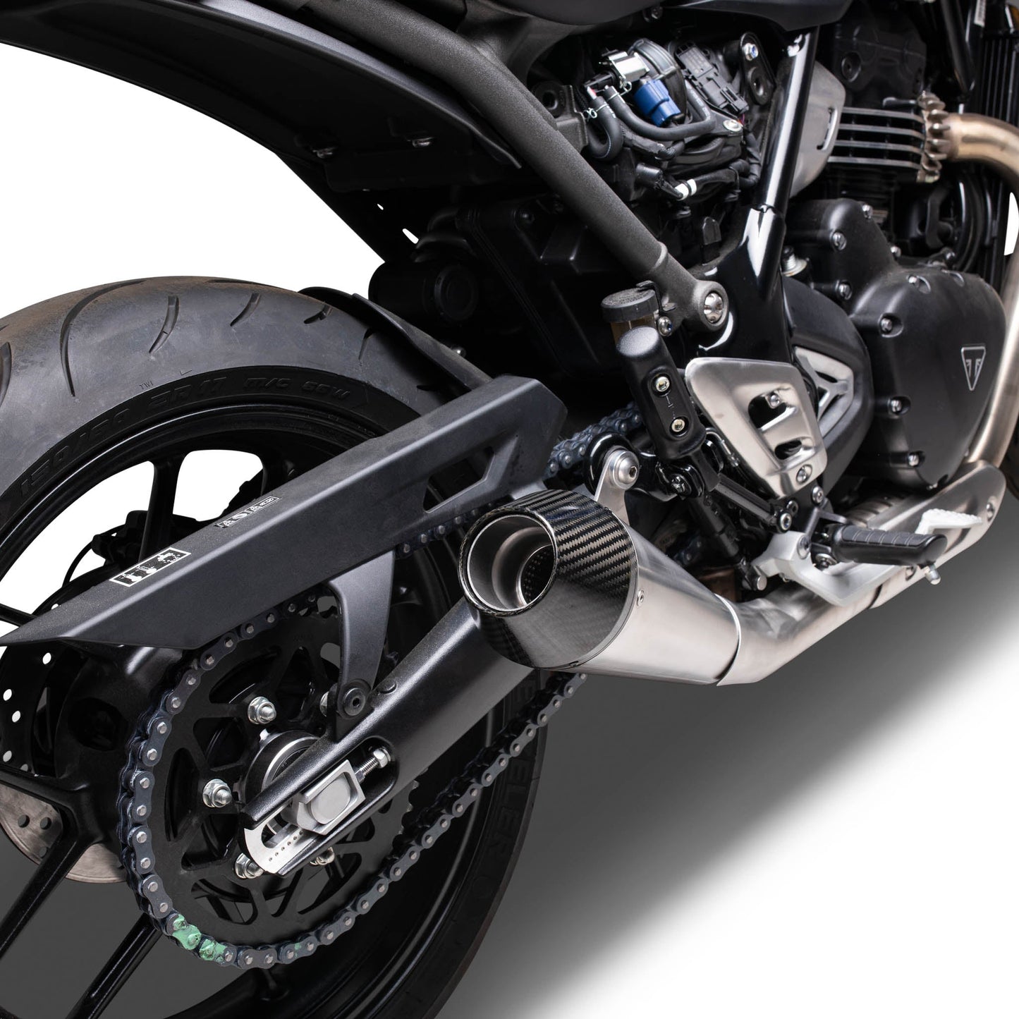Stubby Predator Carbon for Triumph Speed 400