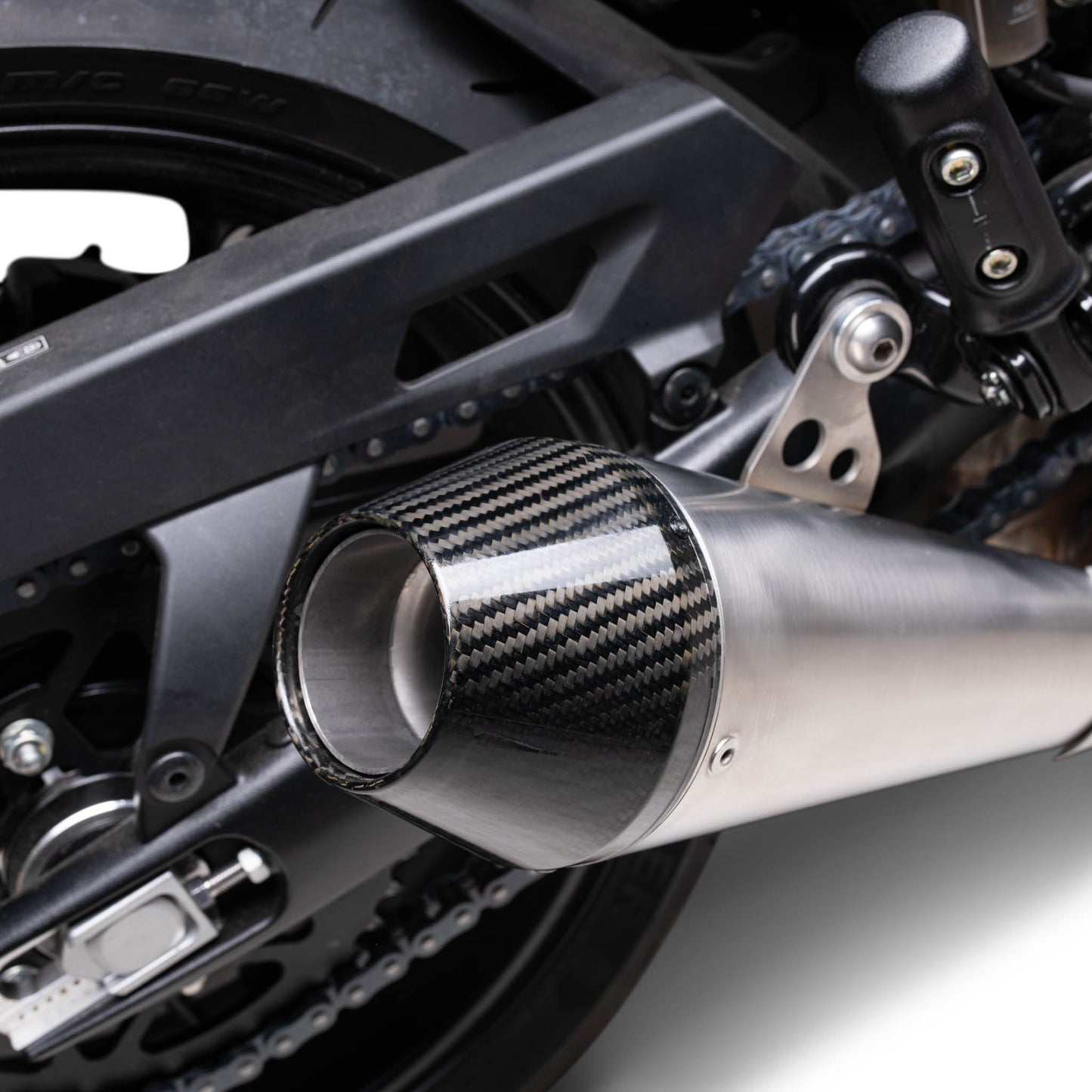 Stubby Predator Carbon for Triumph Speed 400