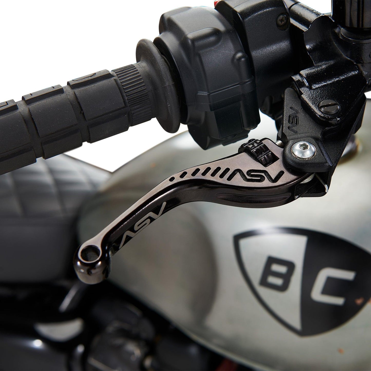 ASV F3 Unbreakable Shorty Brake Lever for Triumph Motorcycles (BRF350-SK-B)