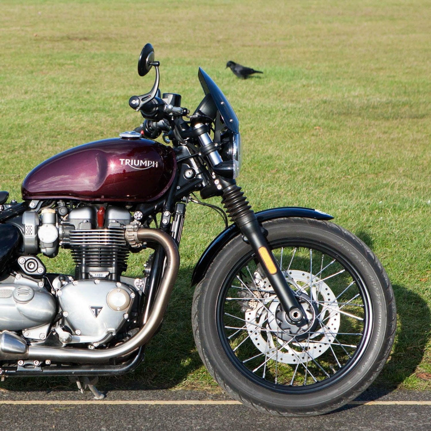 Dart Classic S3 Flyscreen for Triumph Bobber (47mm forks) | Light Tint