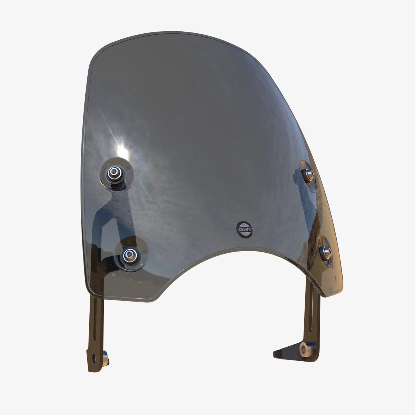 Dart Classic S3 Flyscreen for Triumph Street Twin & Speed Twin 900 | Dark Tint