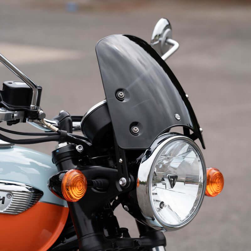 Dart Classic S3 Flyscreen for Triumph Bonneville T100 / T120 | Black