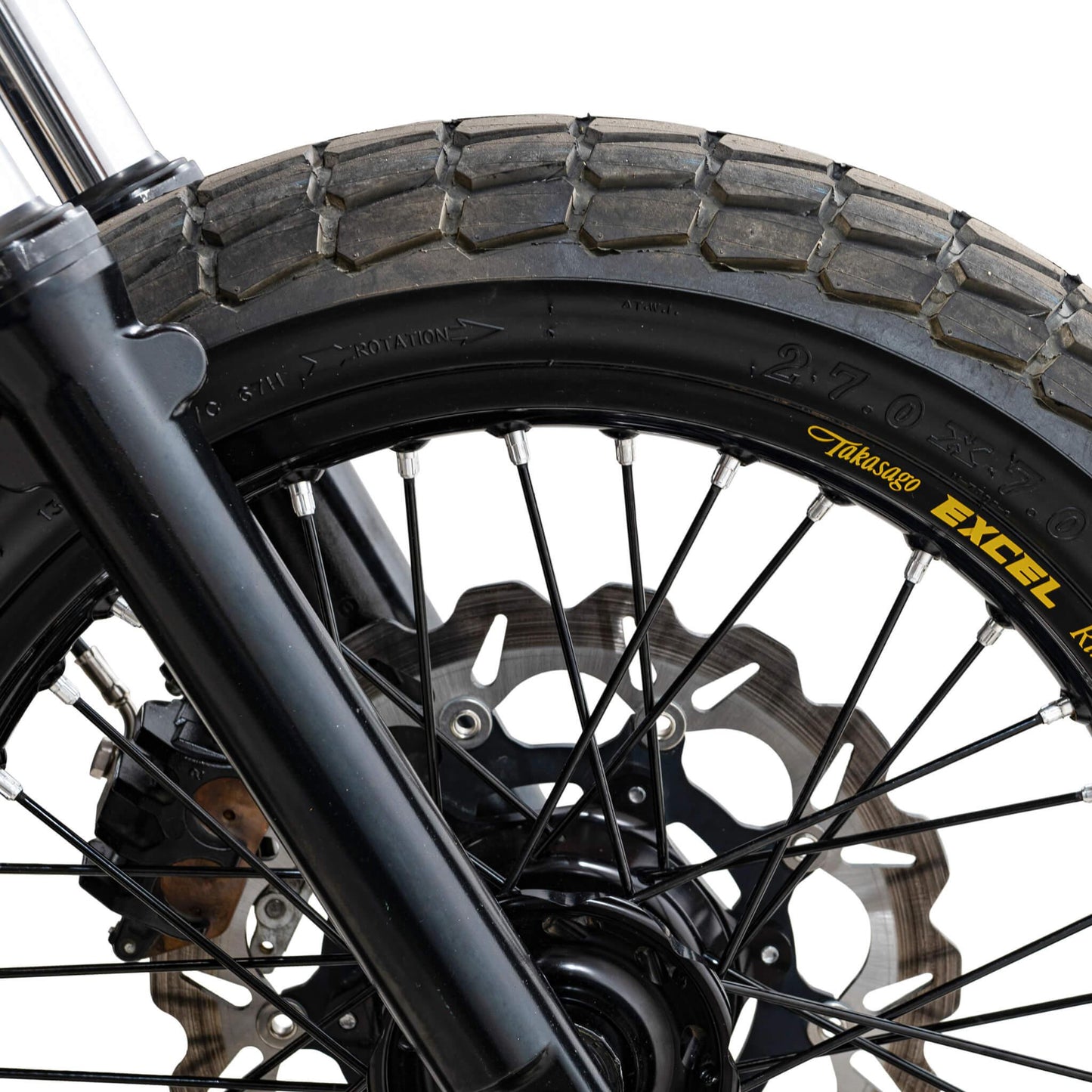 Maxxis DTR-1 Flat Track Tire | 27x7-19 Tube Required
