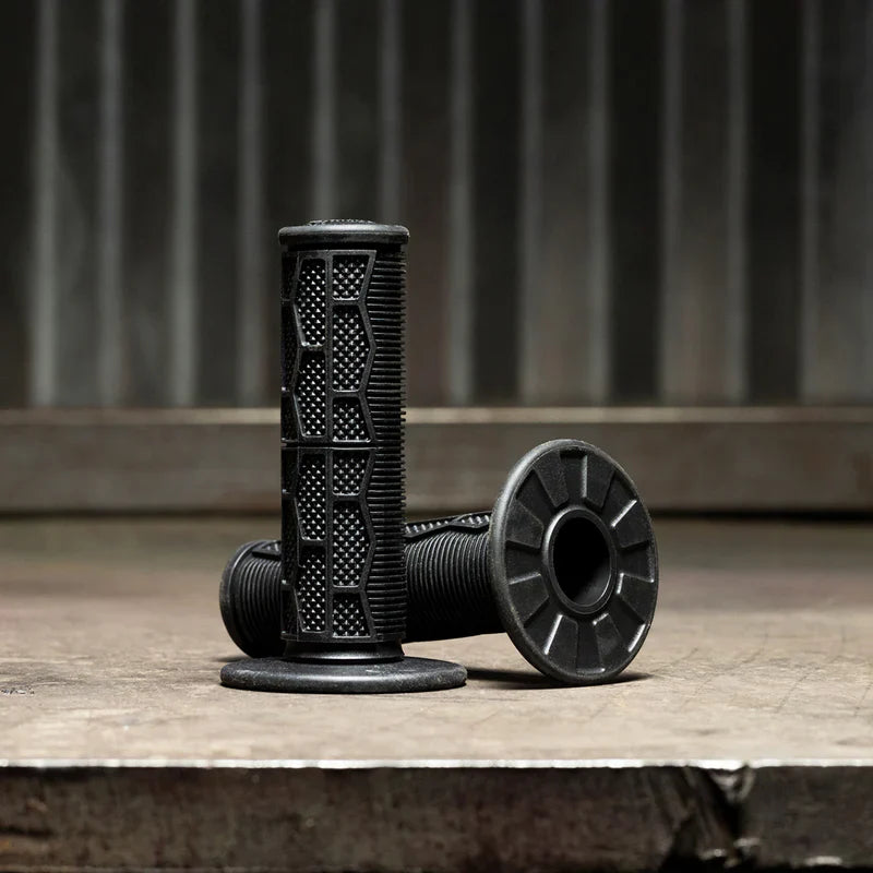 1" Moto Grip | Kraton Rubber | Black Medium or Grey Soft